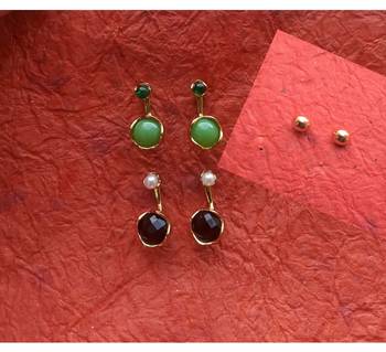 Fashion 3 Pair of Earring comb 1