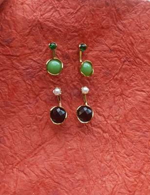 Fashion 3 Pair of Earring comb 2
