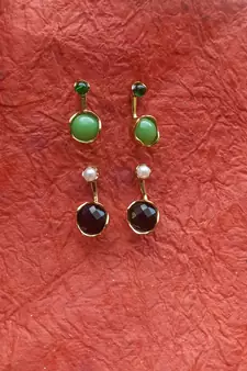 Fashion 3 Pair of Earring comb