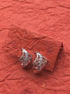 Fashion 2pair of Gold plated, American diamond Earrings 2