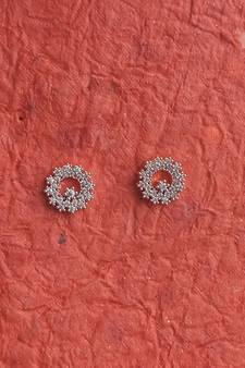 Fashion American Diamond Stud Earrings