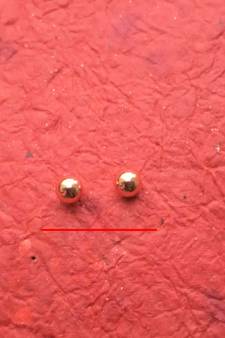 High quality gold plated stud earrings for girls and women