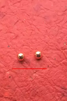 High quality gold plated stud earrings for girls and women