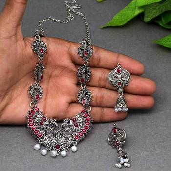 Pink necklace-sets 2
