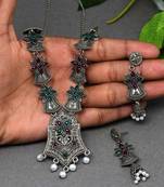 Maroon necklace-sets