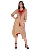  Womens Kurta Inner Set Rayon Ptd Emb Elite 13