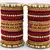 Red bangles-and-bracelets