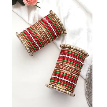 Red bangles-and-bracelets 1