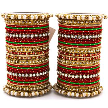Red bangles-and-bracelets 2