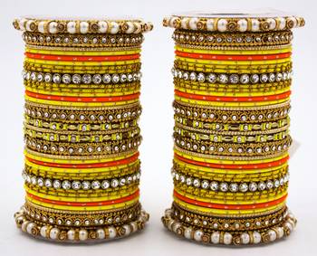 Yellow bangles-and-bracelets 1
