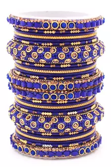 Blue bangles-and-bracelets
