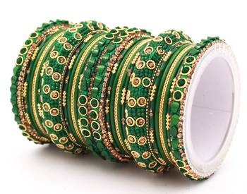 Green bangles-and-bracelets 1