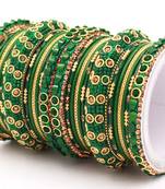 Green bangles-and-bracelets