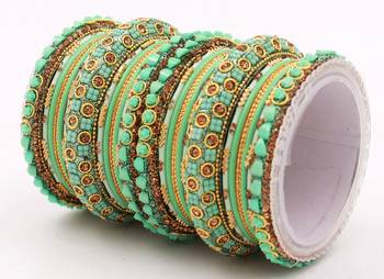 Green bangles-and-bracelets 1