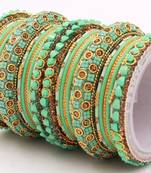 Green bangles-and-bracelets