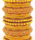 Yellow bangles-and-bracelets