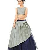 Kids Grey Lehenga Choli 