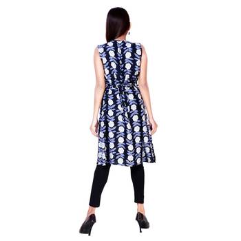 Indigo printed cotton cotton-kurtis 2