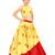 Kids Yellow Lehenga Choli For Girls