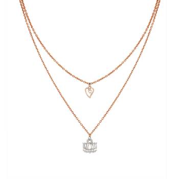 White crystal necklaces 1