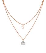 White crystal necklaces