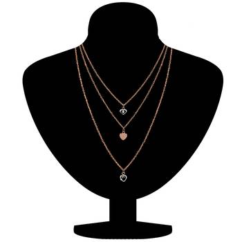 White crystal necklaces 2