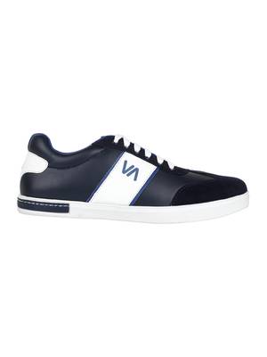 Vardhra Men's Blue Synthetic Leather Outdoor Daily Casual Sneaker Shoes 3
