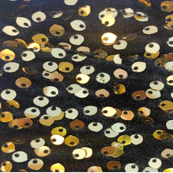 Shoptory India Potli Bags for Wedding Return Gifts Party Sequin bag for Girls Purse Handcrafted Pouches, Gold 5