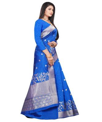 Soft Kanchipuram silk saree with Beautiful weaving Pallu& Rich weawing Border 3