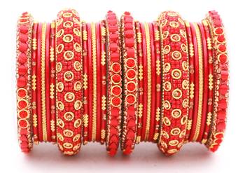 Red bangles-and-bracelets 2