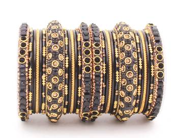 Black bangles-and-bracelets 1