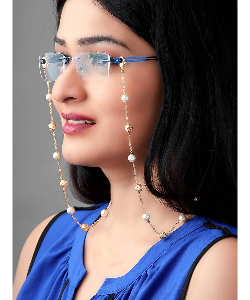 Golden Multipurpose mask Chain