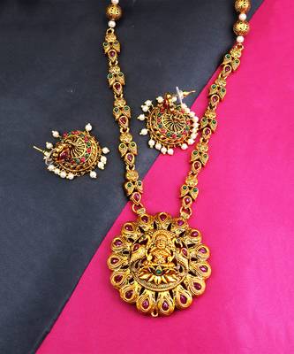 Temple Jewellery Set For Women 3