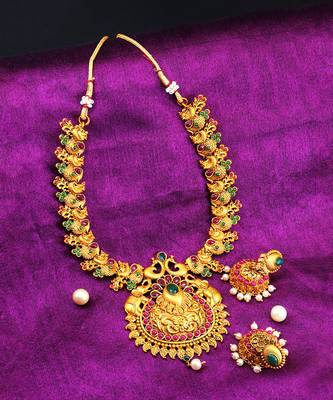 Temple Necklace Sets For Women 2