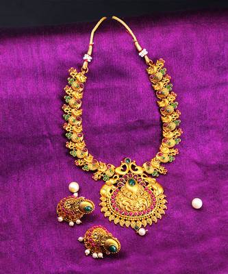 Temple Necklace Sets For Women 3