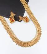 Gold Plated South Indian Traditional Necklace Sets