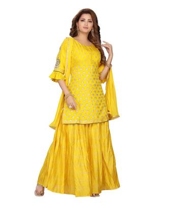 Yellow Color Lehenga Set 1
