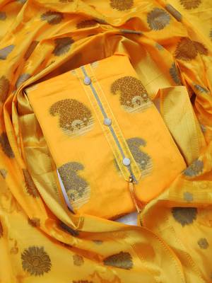 Mustard banarasi banarasi salwar 1