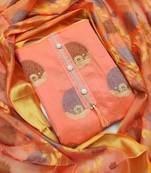 Peach banarasi banarasi salwar