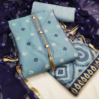 Light-blue banarasi banarasi salwar 1