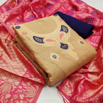 Light-orange banarasi banarasi salwar 1