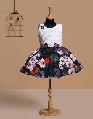 grey velvet kids frocks 2