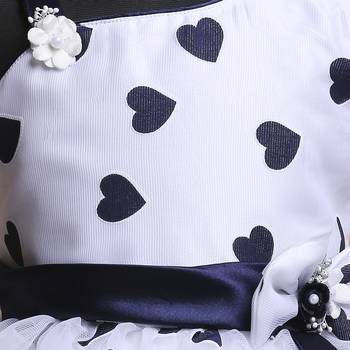 blue satin kids frocks 4