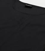 Black plain viscose rayon ethnic-kurtis