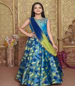 green polyester dress