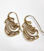 Bronze agate earrings