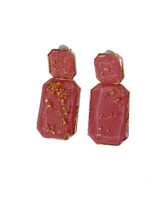 Pink earrings 1