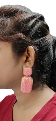 Pink earrings 2