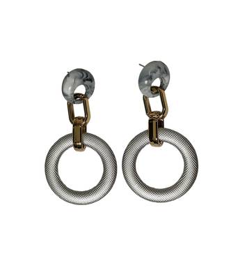 Silver earrings 1