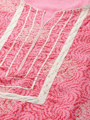 Peach printed cotton ethnic-kurtis 5